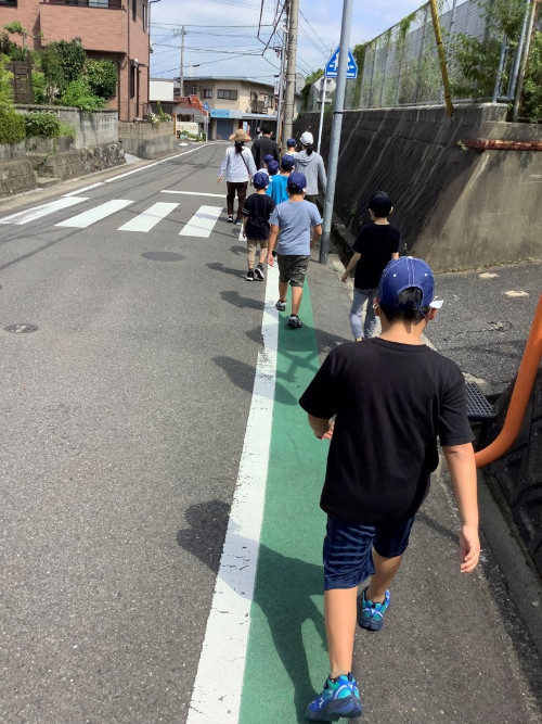 避難訓練-避難経路の確認