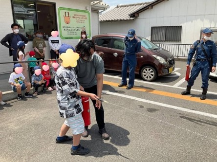 火災訓練の様子