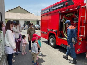 火災訓練の様子