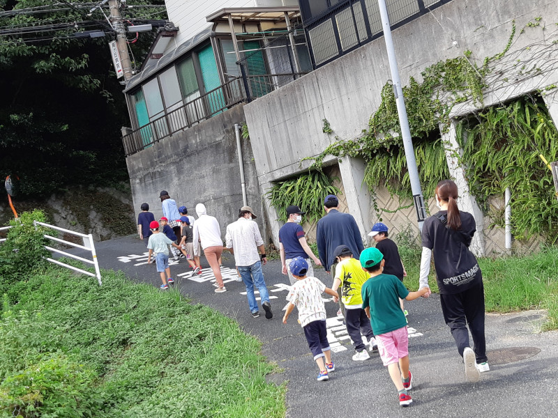 避難訓練の様子