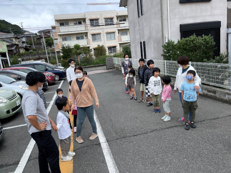 避難訓練の様子