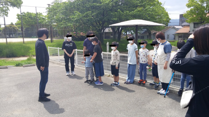 避難訓練-市民センターにて