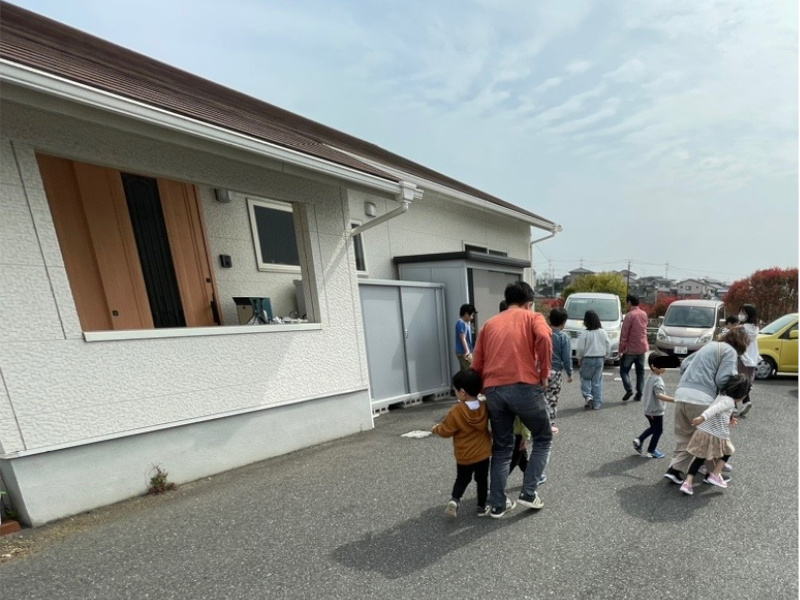 避難訓練の様子