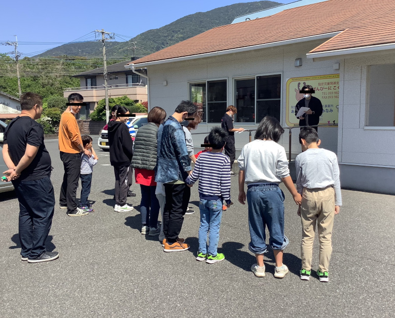 避難訓練の様子