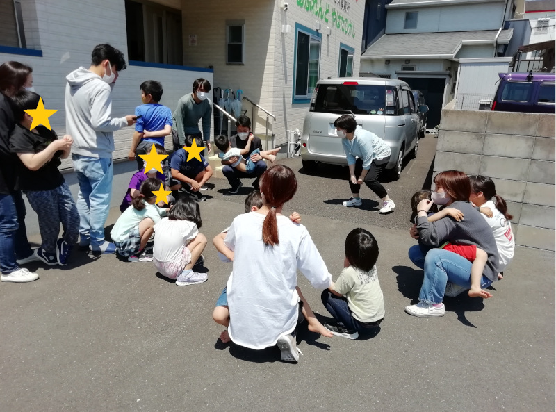 避難訓練の様子