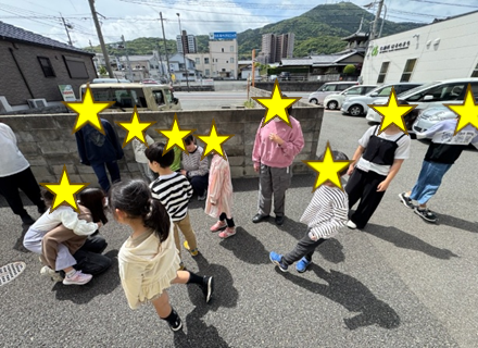 避難訓練の様子