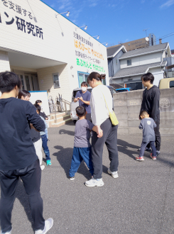 避難訓練の様子