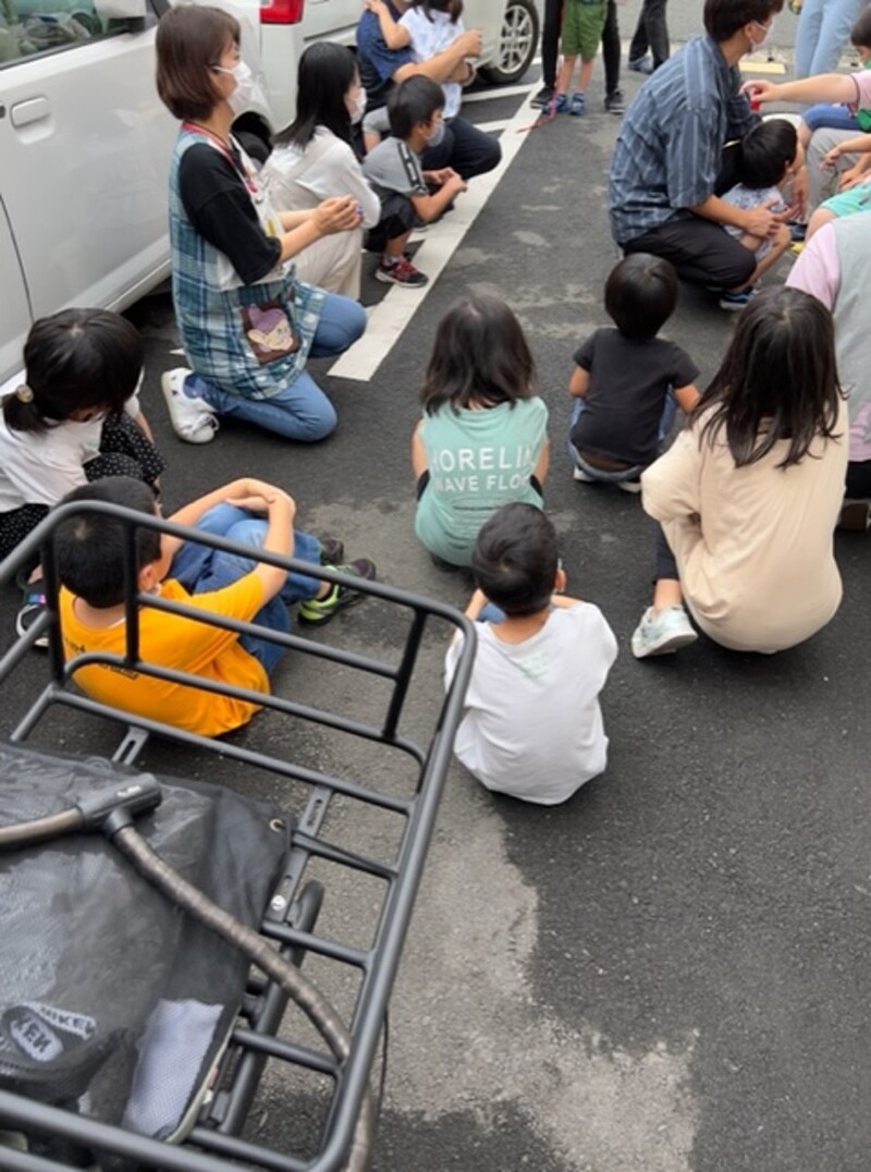 避難訓練の様子