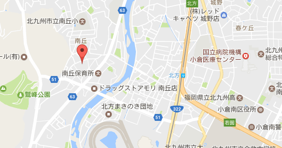 こくらきたGoogle Map