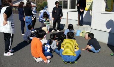 避難訓練の様子