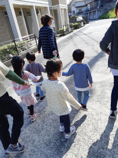 避難訓練の様子