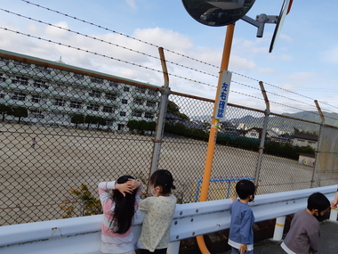 避難訓練の様子