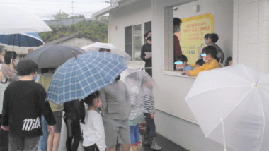 避難訓練の様子